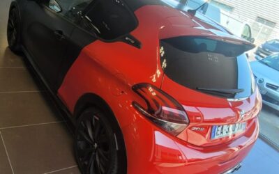 Protection céramique sur une 208 GTI by PEUGEOT SPORT : un défi relevé par notre équipe